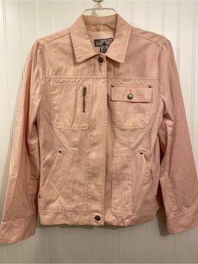 baby pink utility jacket